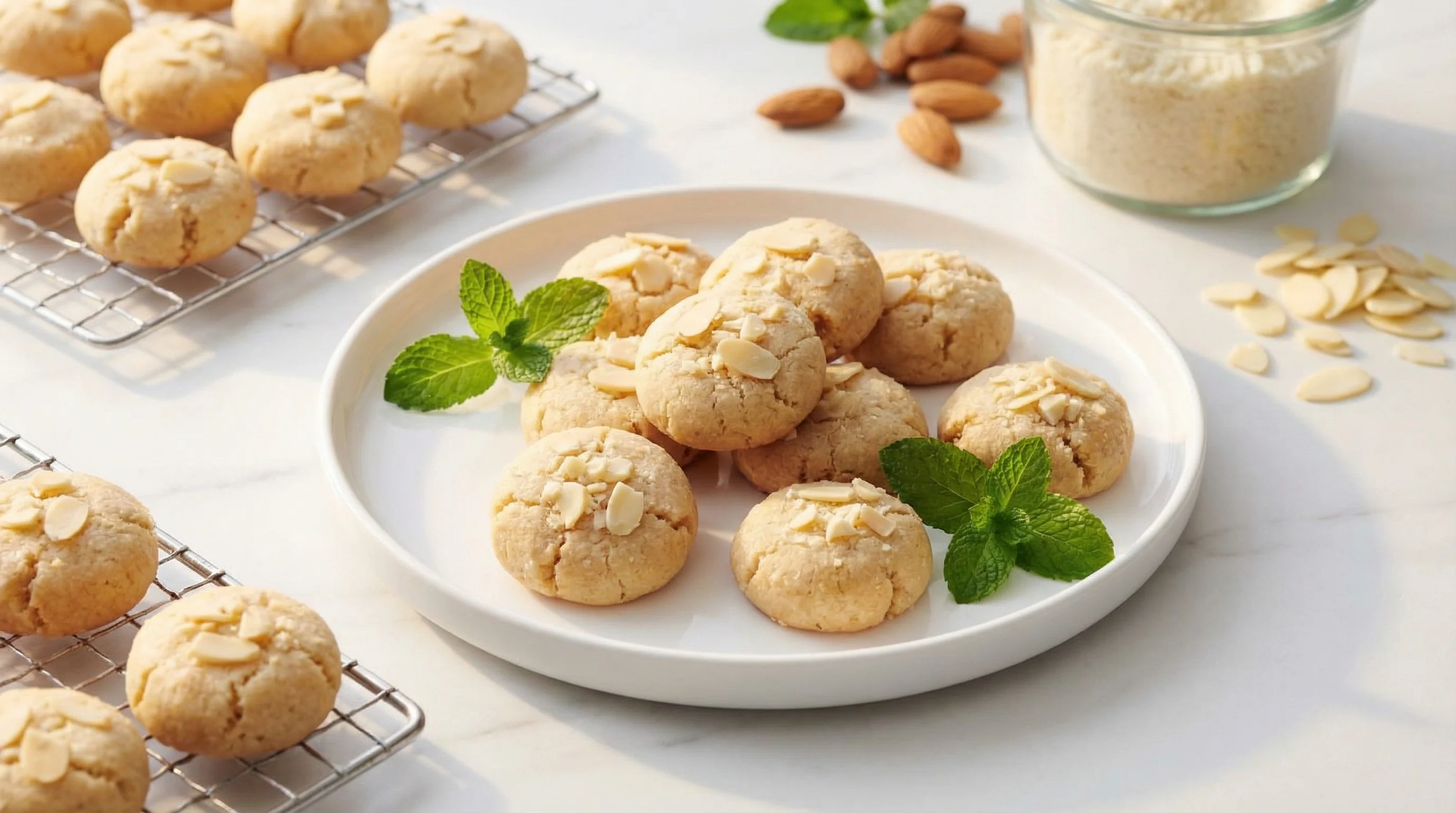 Italian Almond Cookies - Crisp Amaretti (Low FODMAP) - Low FODMAP Recipe