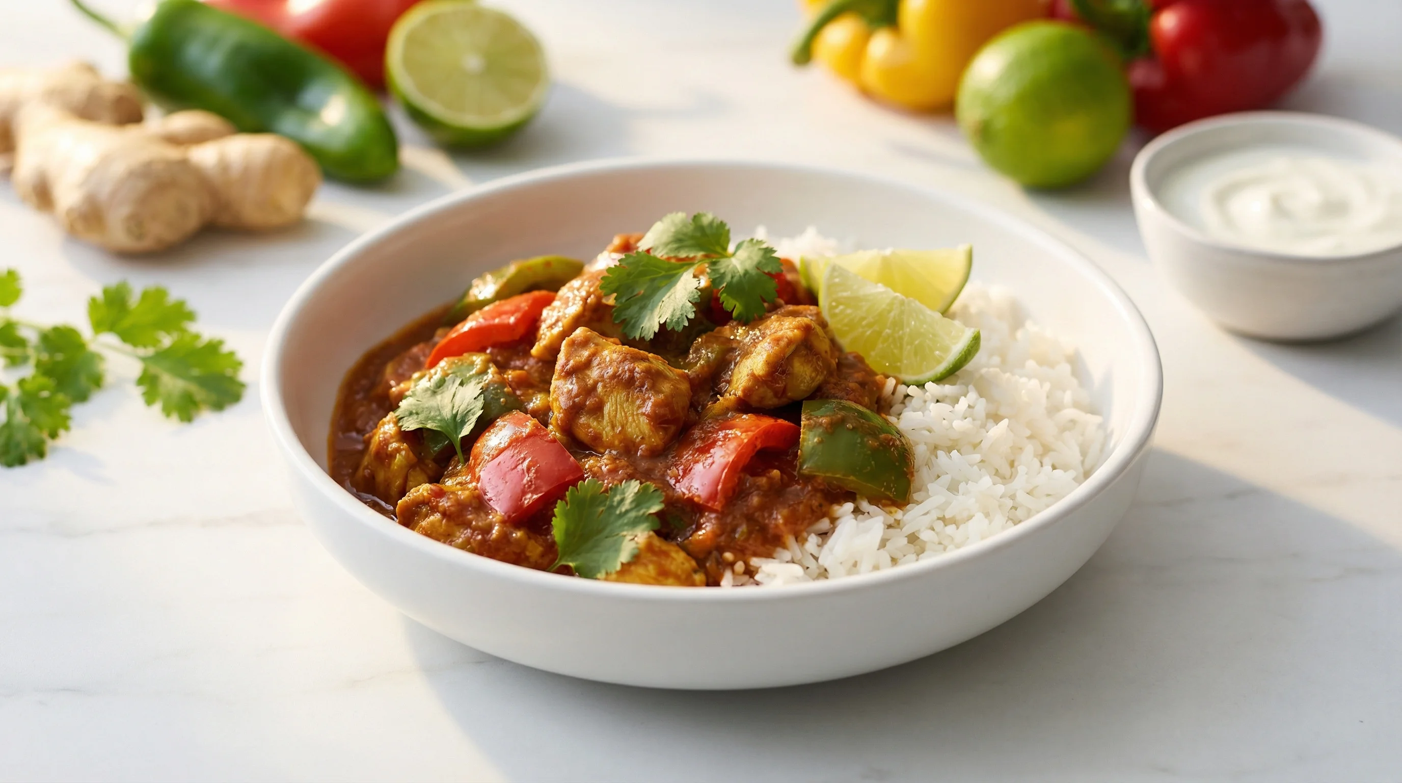 Fragrant Ginger & Pepper Chicken Curry (Low FODMAP) - Low FODMAP Recipe